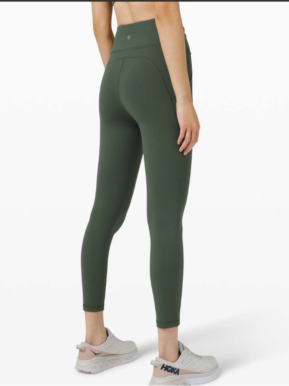 LULULEMON INVIGORATE HIGH RISE TIGHT 25” SMOKED SPRUCE